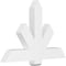 Ekena Millwork Kennewick Architectural Grade PVC Gable Bracket, 48"W x 32"H x 4"D x 6"F, 16/12 Pitch GBP048X32X0406KEN00 - alternate 1
